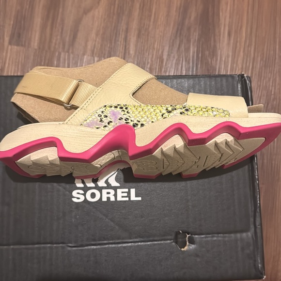 Sorel Women's Kinetic Impact II Sling Low Sandals. Rarely worn Size 8.5 new - Picture 11 of 13